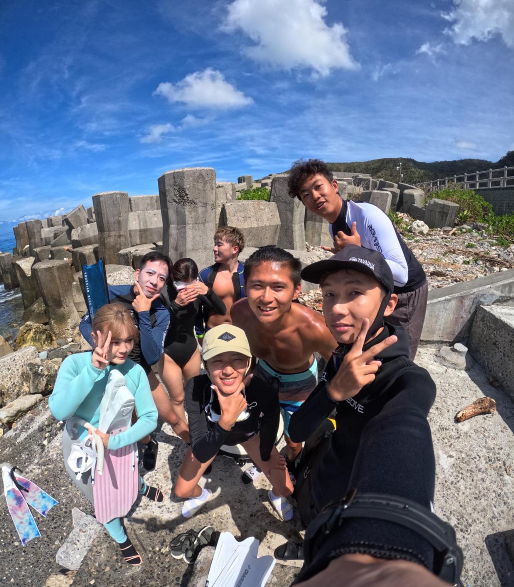綠島寧靜海自潛旅宿 Twinkleocean Freediving Hostel Lutao Kültér fotó